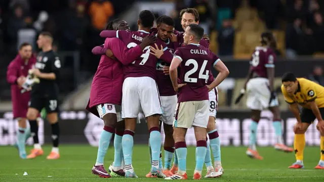 Burnley players