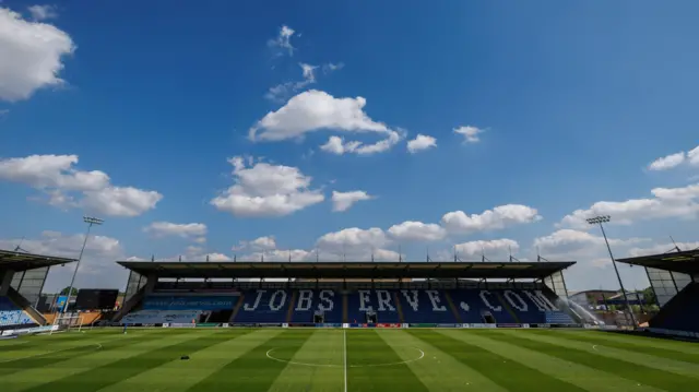 Colchester United's JobServe Community Stadium