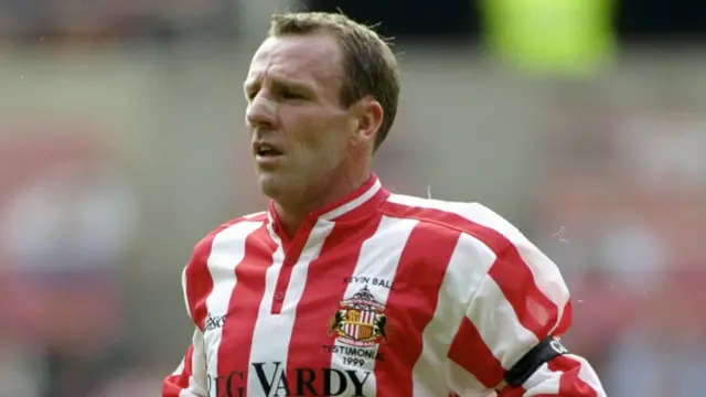 Former Sunderland player Kevin Ball