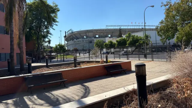 An image of Real Betis' stadium