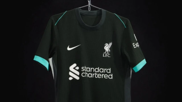 Liverpool away kit for 2024-25 season