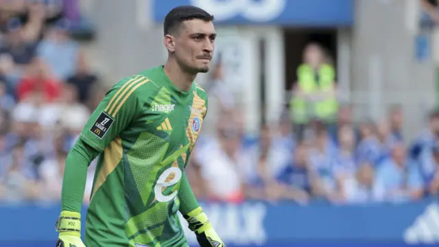 Djordje Petrovic in action for Strasbourg