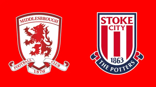 Middlesbrough v Stoke City