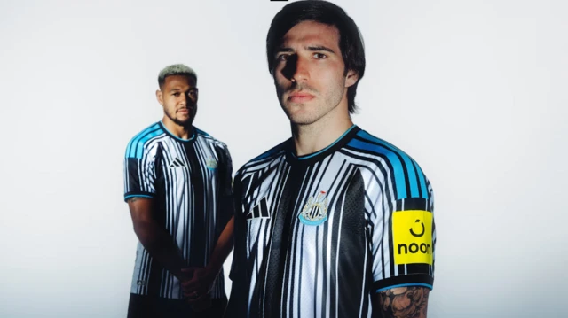 Newcastle United's home kit for 2026-27 season