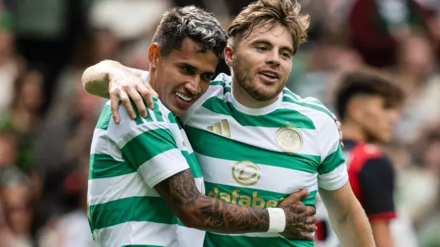 Camilo Duran and James Forrest
