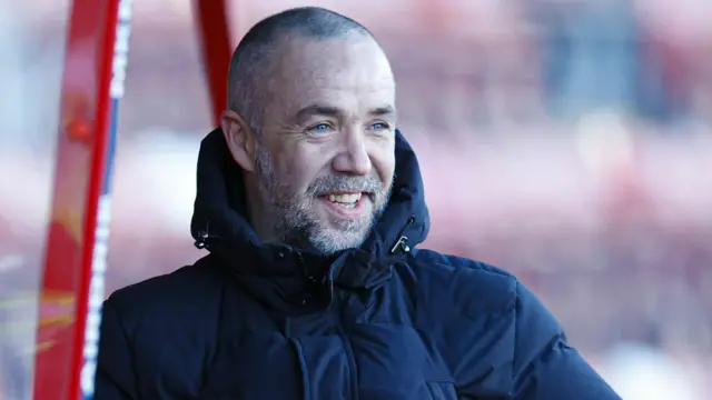 Raith Rovers manager Dougie Imrie