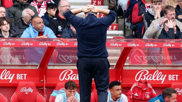 Ange Postecoglou managing Nottingham Forest