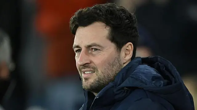 Ryan Mason looks on at Southampton's St Mary's
