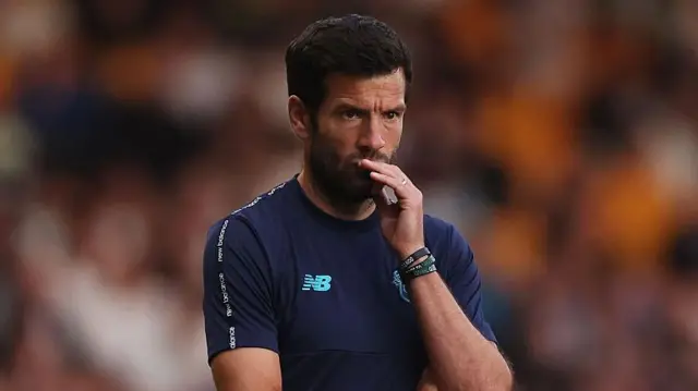 Brian Barry-Murphy on the touchline at Port Vale