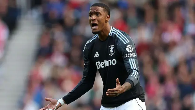 Aston Villa defender Ezri Konsa