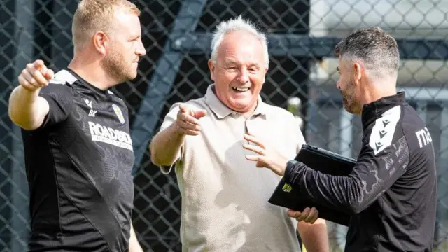 Brian Kerr, John Park & Stephen Robinson