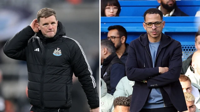 Eddie Howe and Liam Rosenior