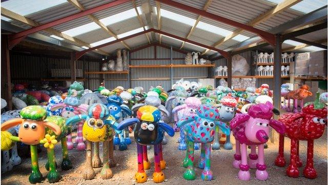 The Bristol Shauns in storage