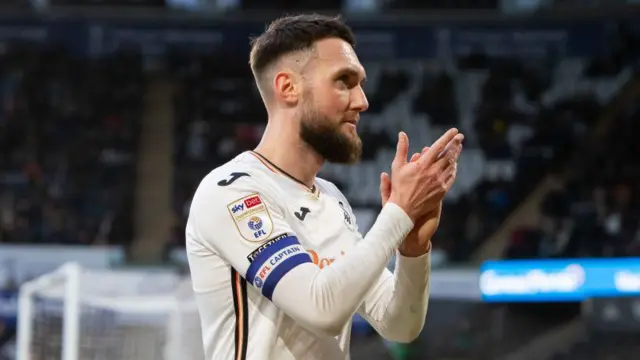 Former Swansea captain Matt Grimes 