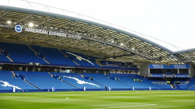 General view of Brighton's Amex Stadium