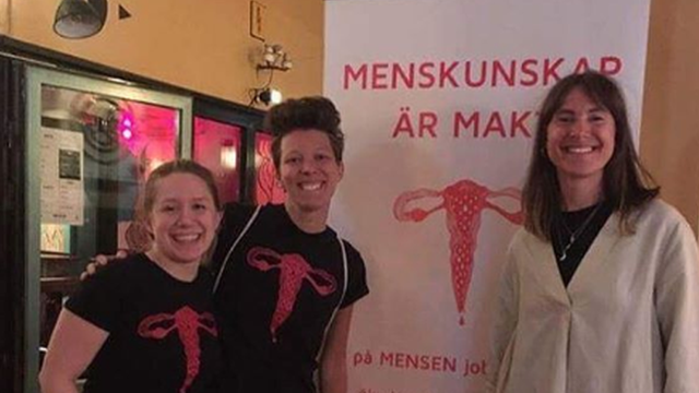 MENSEN Swedish rights group campaigns for menstrual awareness