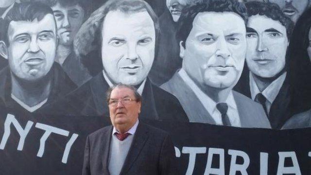 John Hume Mural