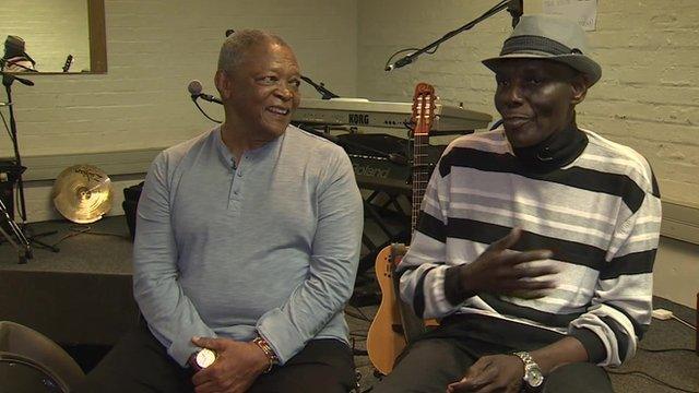 Hugh Masekela and Oliver Mtukudzi