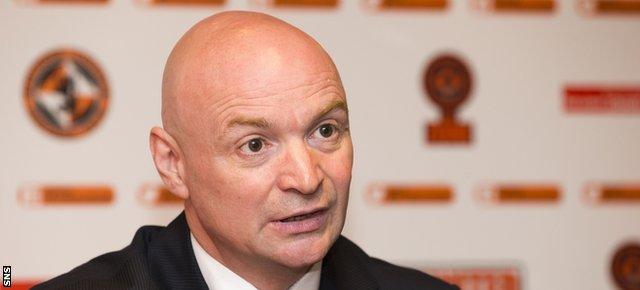 Dundee United chairman Stephen Thompson