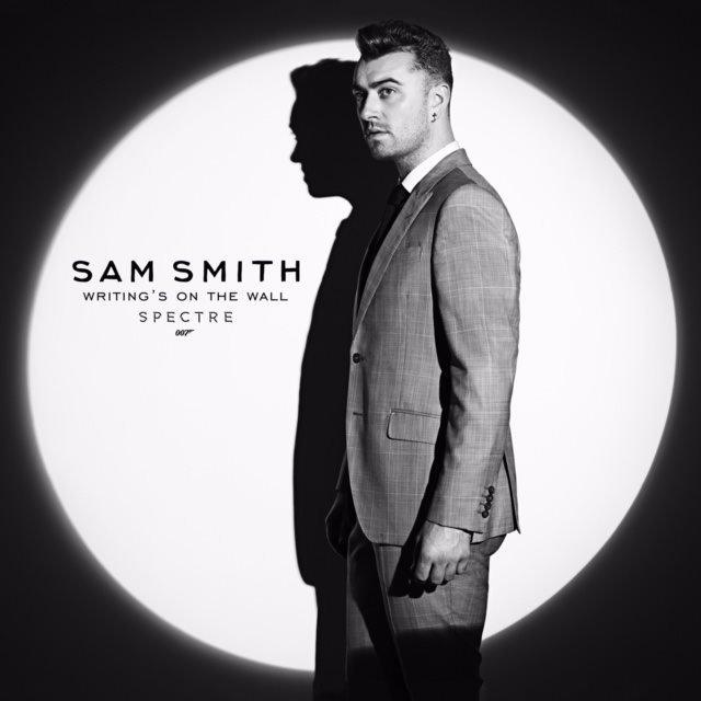 The cover art for Sam Smith's Bond song