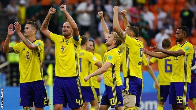 Sweden beat Mexico