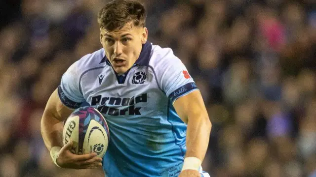 Tom Jordan started at full-back against South Africa