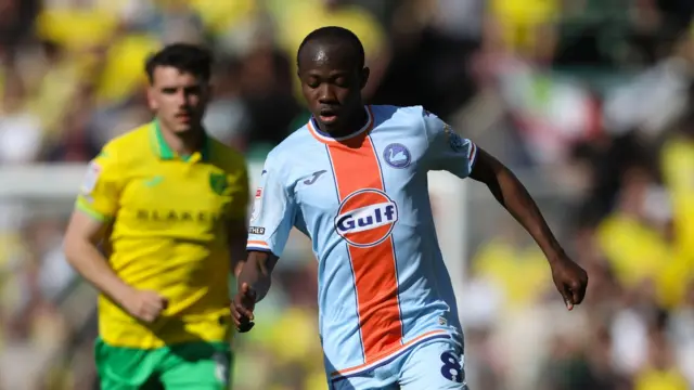 Malick Yalcouye in action last weekend 