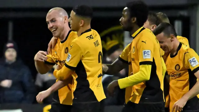 Carrick Rangers celebrate