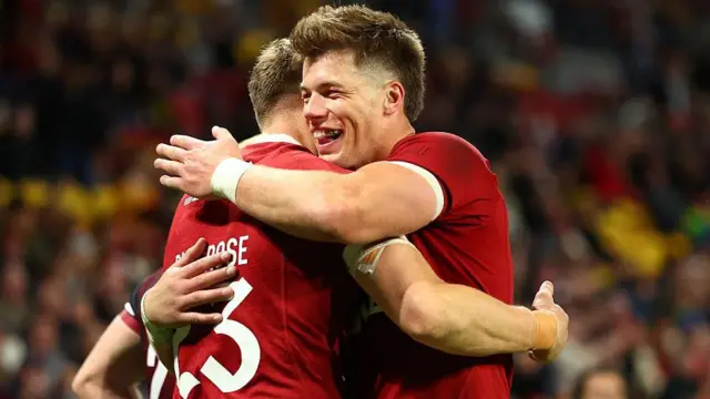Huw Jones and Garry Ringrose
