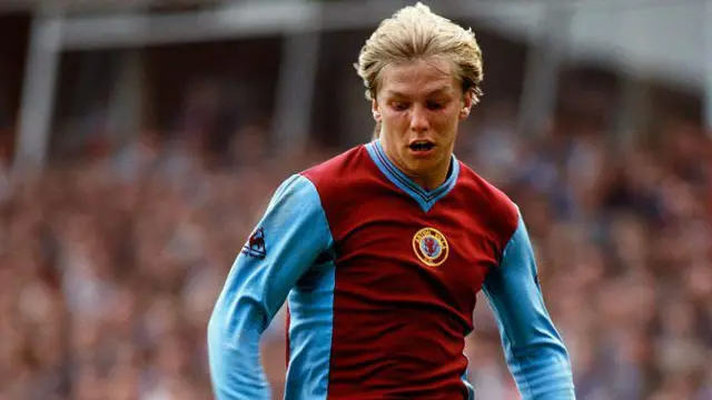 Gary Shaw during his Aston Villa playing days