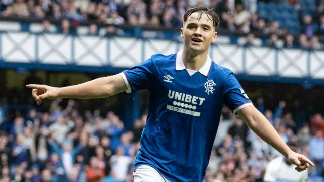 Findlay Curtis of Rangers