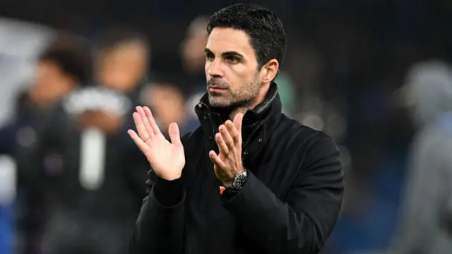 Mikel Arteta managing Arsenal