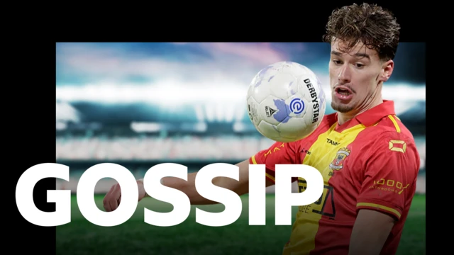 BBC Sport's gossip image and Go Ahead Eagles striker Milan Smit