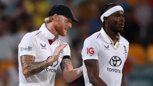 Jofra Archer and Ben Stokes