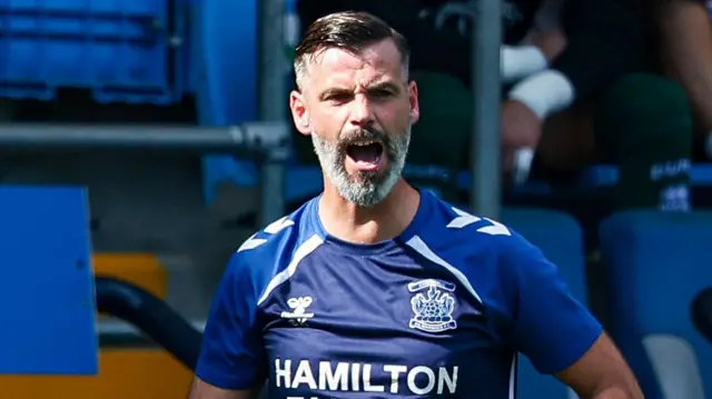 Kilmarnock manager Stuart Kettlewell