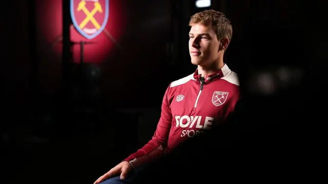 West Ham United unveil new signing Mads Hermansen