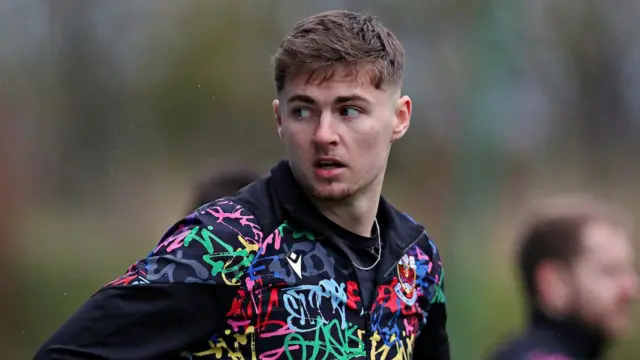 James Crole at Penybont 