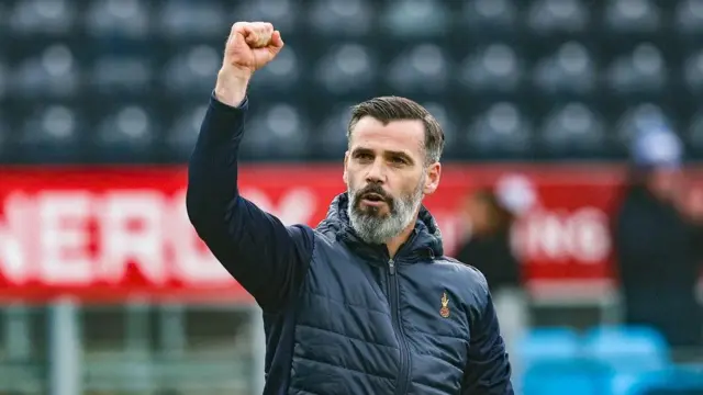 Stuart Kettlewell celebrates