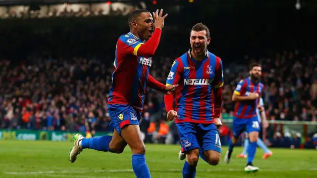 Jason Puncehon celebrates