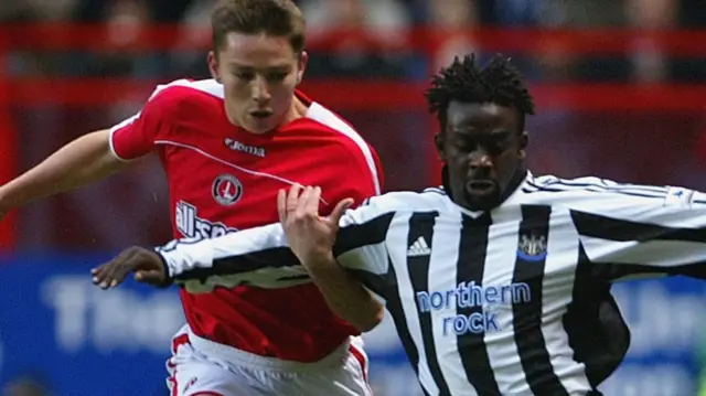 Olivier Bernard in action for Newcastle United