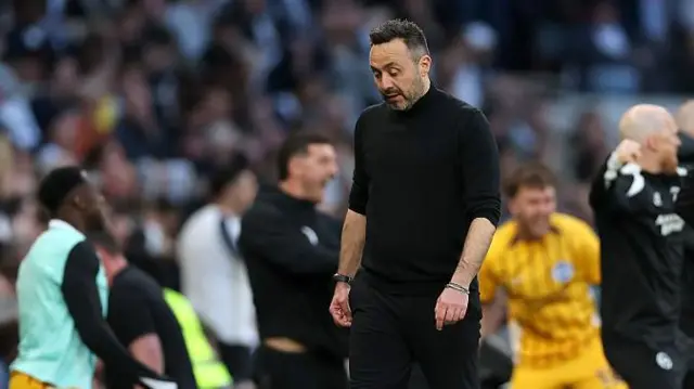 Roberto de Zerbi disappointed after Spurs concede a goal