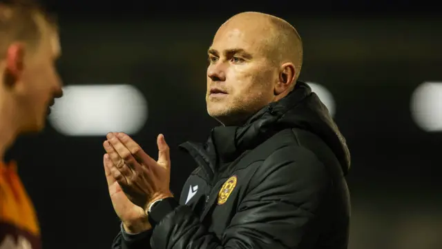 Motherwell manager Jens Berthel Askou