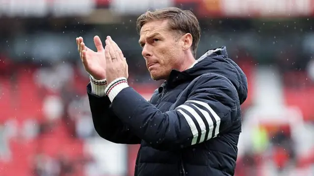 Burnley boss Scott Parker applauds 