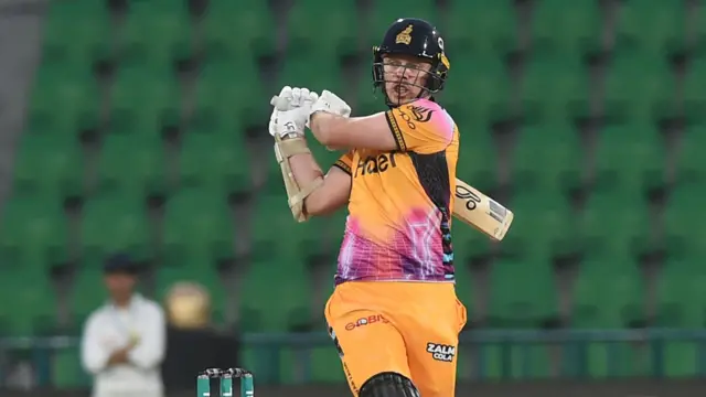 Michael Bracewell plays pull shot