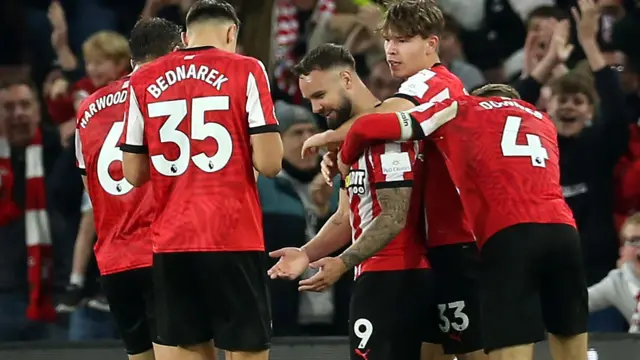 Southampton celebrate