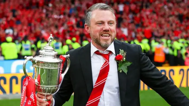 Aberdeen manager Jimmy Thelin