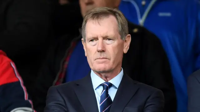 Dave King in attendance at Ibrox in 2019