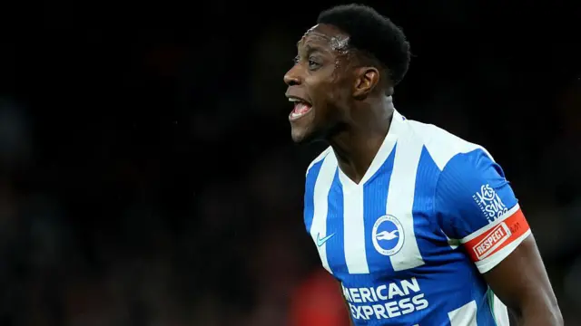 Danny Welbeck in action for Brighton