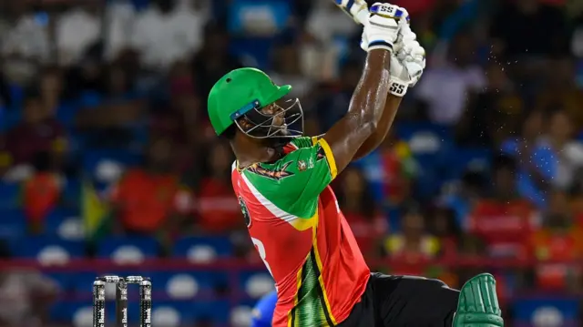 Romario Shepherd of Guyana Amazon Warriors