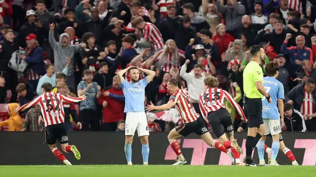 Sunderland score last minute winner